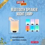 Personalized night lamp with Bluetooth speaker and photo