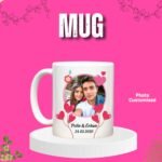 Customized photo mug with high-quality picture printing